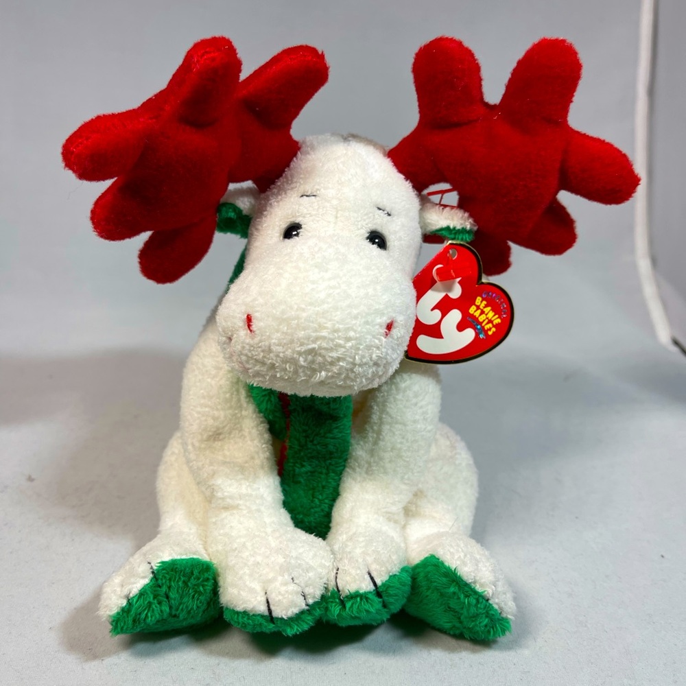 2004 TY Original Beanie Babies MOOSLETOE 
Plush Moose 6” NWT
